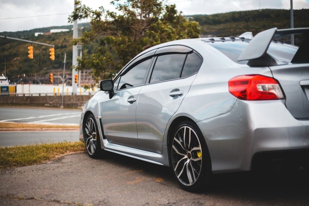 Back of car